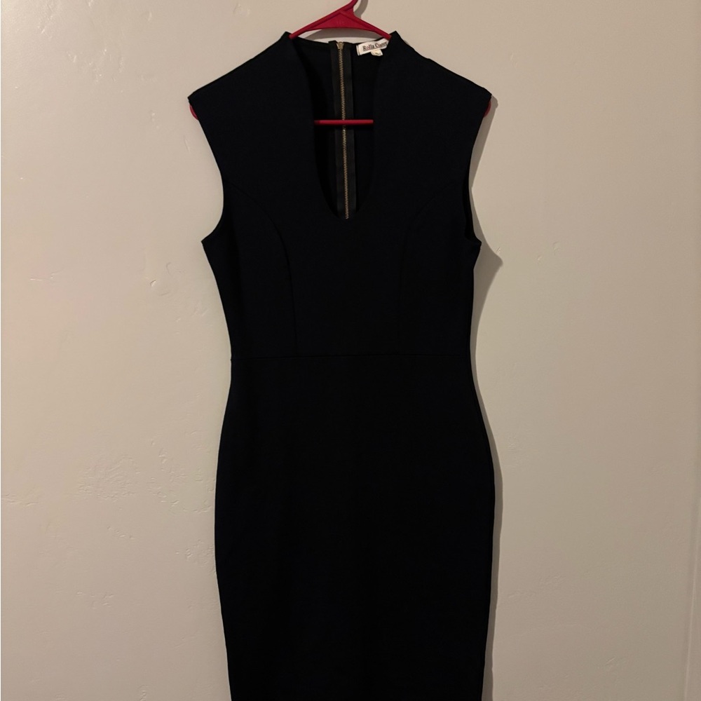 Rolla Coster Black Midi Dress